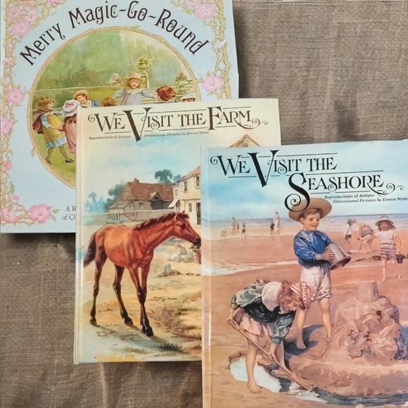 Philomel Books Other - Set of 3 Ernest Nister Pop Up & Moving Books